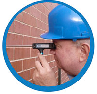 Cavity wall tie replacement inspection North East